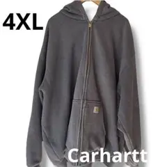 【古着】Carhartt ジップパーカー 4XL