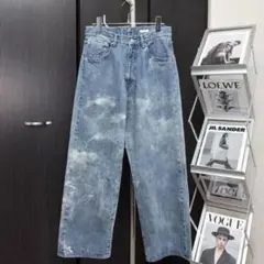 早い者勝ち！完売品！リドム　SUNBURN FADED DENIM LIDNM（リドム）の「SUNBURN FADED DENIM（デニムパンツ）」 - WEAR