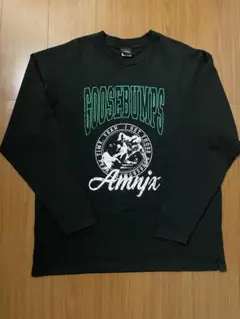 AMNJX GOOSEBUMPS 長袖カットソー XL カラーブラック　平本蓮