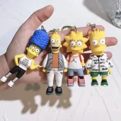 ザ・シンプソンズ キーホルダー 全4種セット