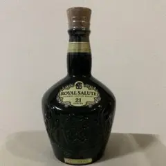 スコッチウイスキー ローヤルサルート 21年 旧ボトル 陶器瓶 緑