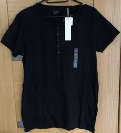 UNIQLO ユニクロ　 半袖Tシャツ　ライトコットンヘンリーネックT M