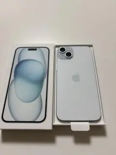 【未使用・保証付き】iPhone 15 Plus ブルー 256GB