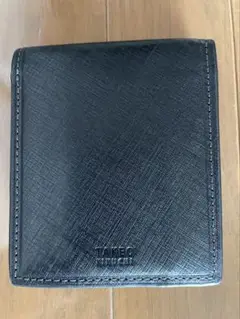 TAKEO KIKUCHI ブラック 二つ折り財布