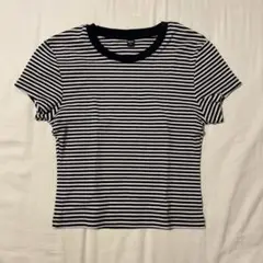 ユニクロ ミニボーダーT