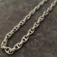 メキシカンジュエリー シルバー925 アンカーチェーン ネックレス ヴィンテージ