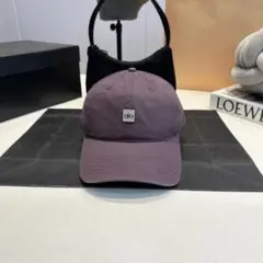 alo パープル ベースボールキャップ
