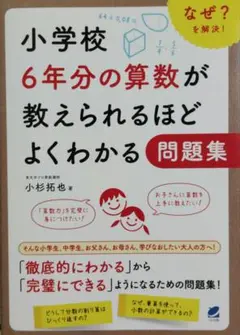 小学校6年分の算数が教えられるほどよくわかる問題集