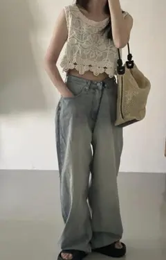 AGAWD♡rope knit tank♡送料込み アガウド
