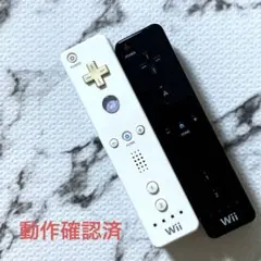 任天堂 wiiリモコン RVL-003 白黒2本セット 1