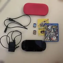 psvita PHC-1100 動作品　充電ケーブル　ソフト2つ付き