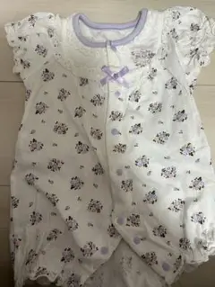 花柄ロンパース 70cm