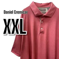 【859】Daniel Cremicar 赤 USA古着 半袖 ポロシャツ