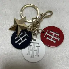 TOMMY HILFIGER ロゴ　チャーム　星　キーホルダー　キーリング
