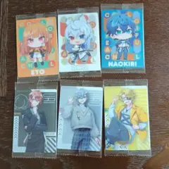 カラフルピーチウエハース2　カード6枚セット
