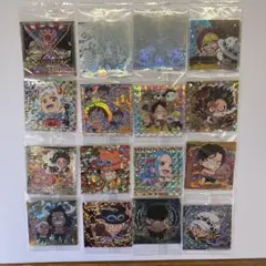 ワンピースウエハースシール　SR以上87枚まとめ売り　未開封　匿名配送