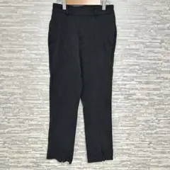 リエディ✨テーパードパンツ ブラック SCサイズ美脚効果　スリット入り