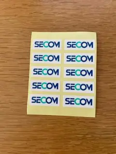 SECOM ロゴステッカー 10枚セット