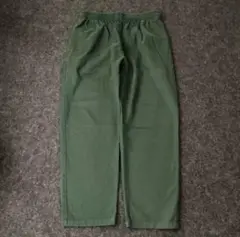 90s vintage 　古着　メンズ　イージーパンツ　オリーブグリーン　L