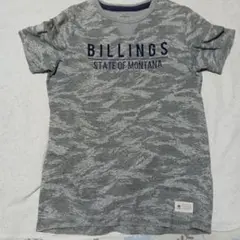 ELKEX グレー迷彩 Tシャツ M