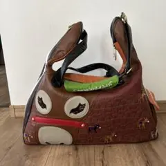 SUPER BOO HOMES ロバ　動物刺繍 バッグ