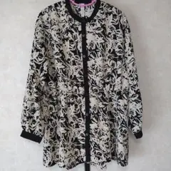 ar:ideal 花柄長袖シャツ