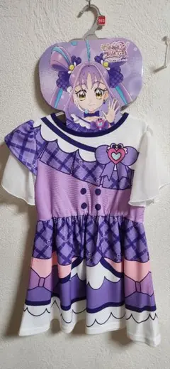 【110㎝】キミとアイドルプリキュア　ワンピース　キュンキュン