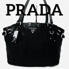 希少! 美品! PRADA プラダ ★ 正規店 トートバッグ ショルダーバッグ