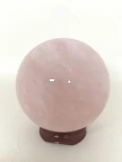 ローズクォーツ 紅水晶 のピンククリスタル スフィア　60㎜　丸玉