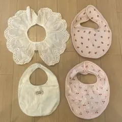 ベビー　スタイ　4枚セット　よだれかけ　ビブ