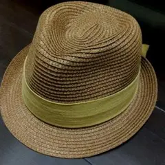 【最終値下げ】中折れ ペーパーハット バックリボン