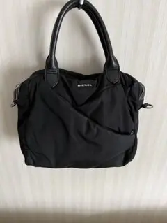 DIESEL 黒 ハンドバッグ 中型
