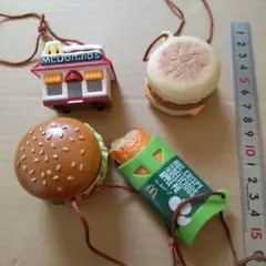 マクドナルド 　ストラップ　4個