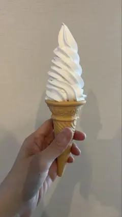食品サンプル　ソフトクリーム