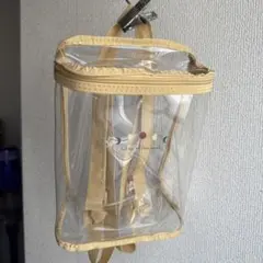 スリコ　クリアリュック　ベージュ