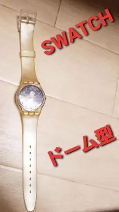 スウォッチ Swatch アナログ時計腕時計ドーム型DOMEラバー
