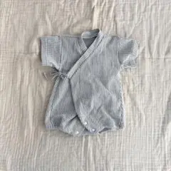 即日発送します『新品未使用』sowan 甚平ロンパース 70cm