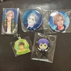 【 A3! 】摂津万里・茅ヶ崎至 缶バッチ3個セット