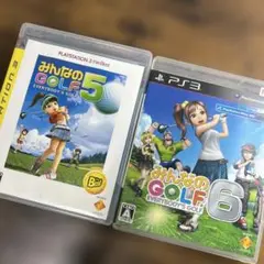 PS3 みんなのGOLF 5　&　みんなのGOLF 6