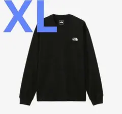 新品未使用ノースフェイス　バックスクエアロゴティー　NT82333　ブラックXL