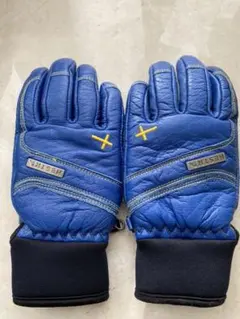 【新古品】HESTRA グローブ スキー Blue/Brown新古品サイズ7 新古品】HESTRA グローブ スキー Blue/Brown新古品サイズ7 楽天