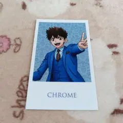 Dr.STONEアニメ5周年記念原画展 クロム ミニイラストカード
