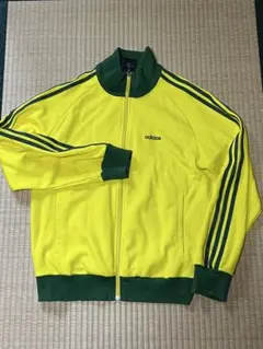 adidas トラックジャケット サイズM イエロー