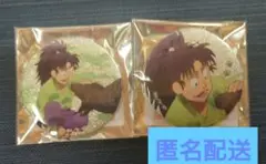 忍たま乱太郎　東武動物公園　グリッター缶バッジ　七松小平太2種