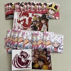 ナツコミ ステッカー ONEPIECE 各20枚 計40枚