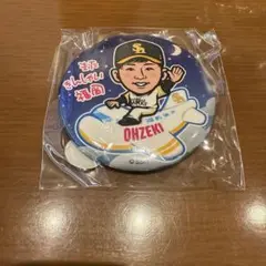 若鷹ガチャ 大関友久 缶バッジ またきんしゃいver.