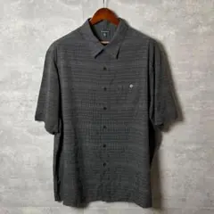 SALE❣️GEORGE ブラック チェック 半袖シャツ 3XL