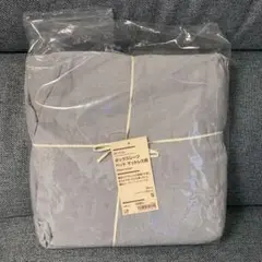 【無印良品/洗いざらしボックスシーツS】