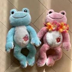 かえる　ピクルス　ハワイアン　ぬいぐるみ　２個セット