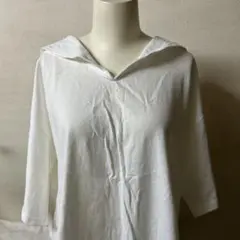 しまむら　SMILE-LEA セーラー半袖Tシャツ ホワイトLL新品未使用